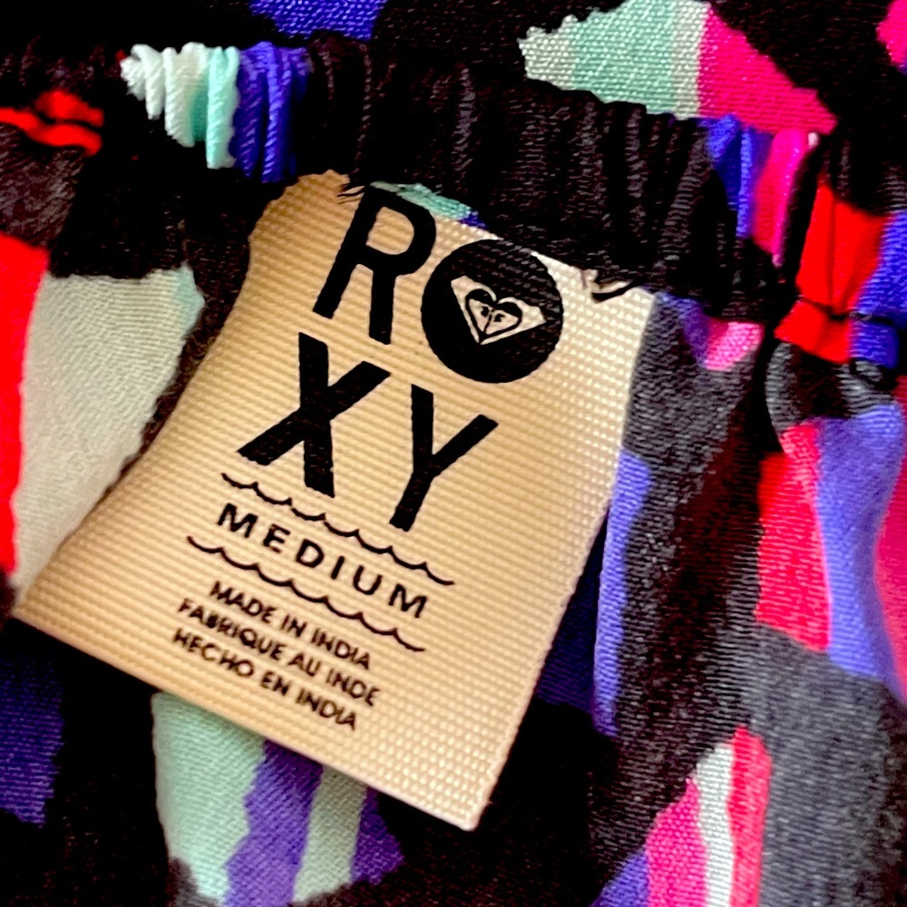 Roxy Dress Size Medium Multi Colored - image 4